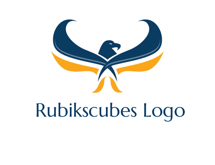 abstract eagle logo