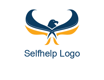 abstract eagle logo