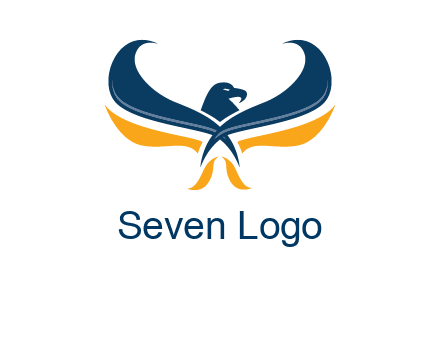 abstract eagle logo