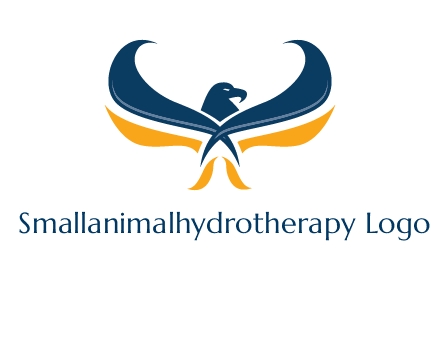 abstract eagle logo