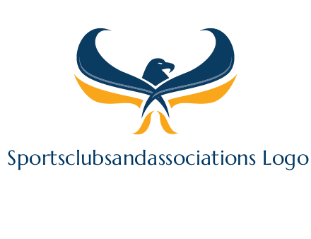 abstract eagle logo