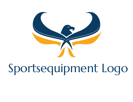 abstract eagle logo