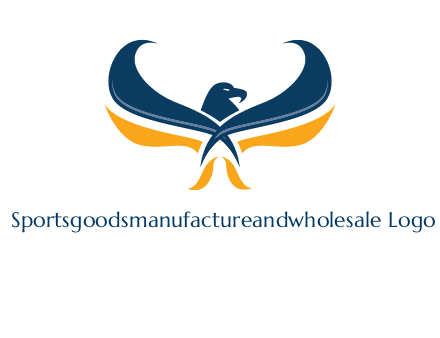 abstract eagle logo