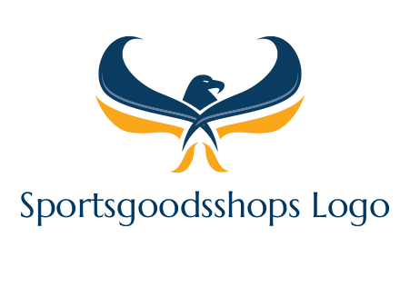 abstract eagle logo