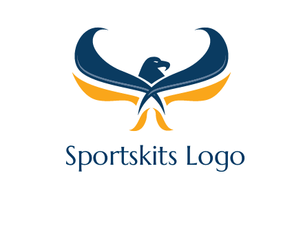 abstract eagle logo