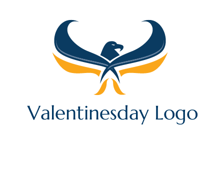 abstract eagle logo