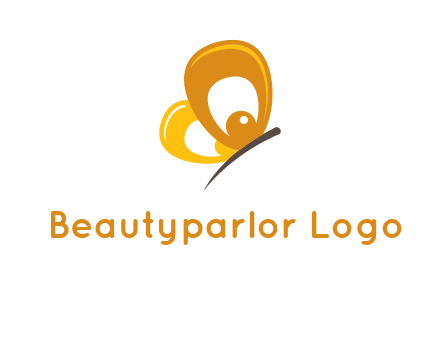 round butterfly logo