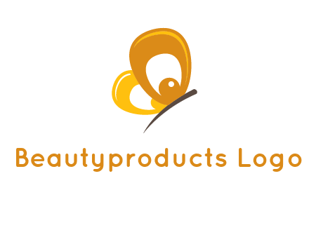 round butterfly logo