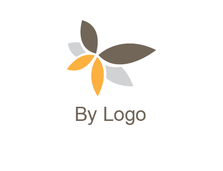 butterfly flower logo