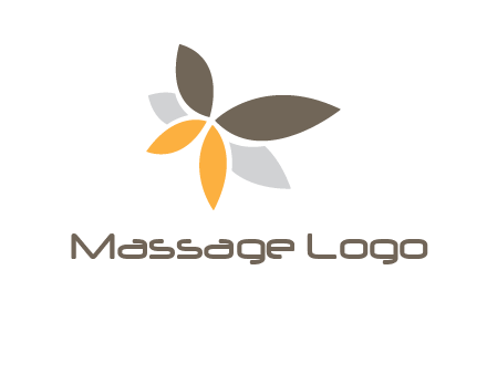 butterfly flower logo