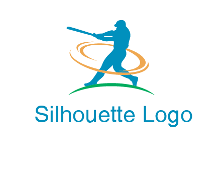 batsman sports logo