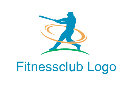 batsman sports logo