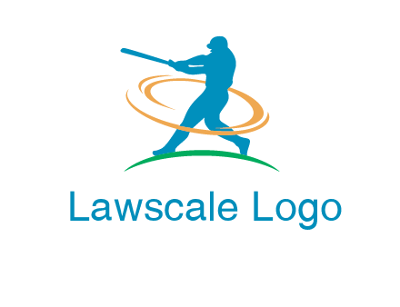 batsman sports logo