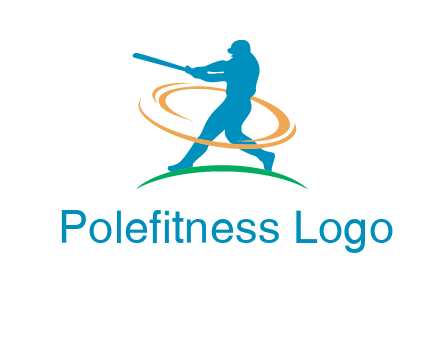 batsman sports logo