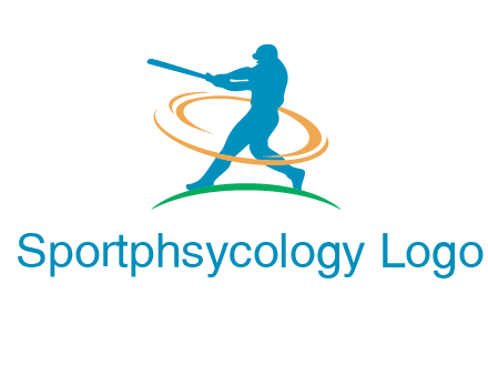 batsman sports logo