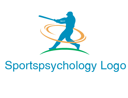 batsman sports logo