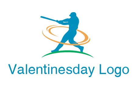batsman sports logo