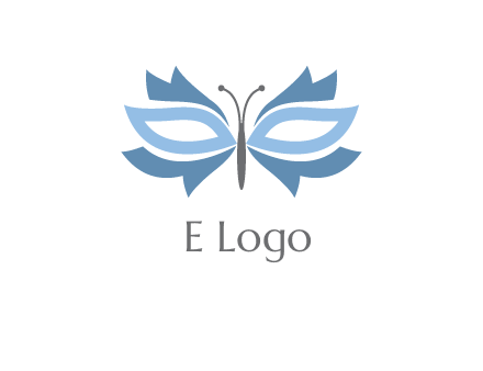 butterfly mask logo