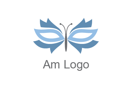 butterfly mask logo
