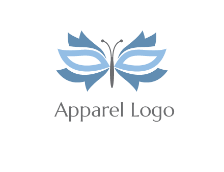 butterfly mask logo