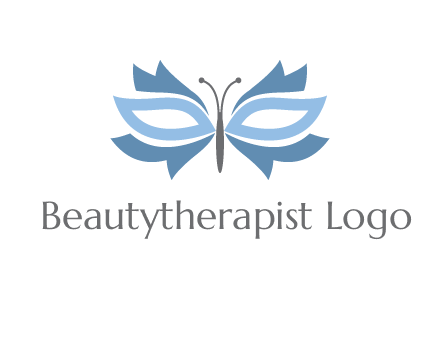 butterfly mask logo