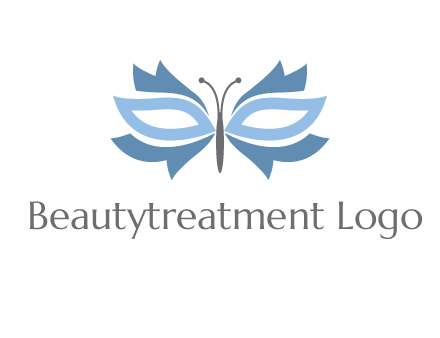 butterfly mask logo