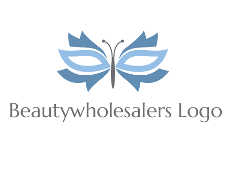 butterfly mask logo