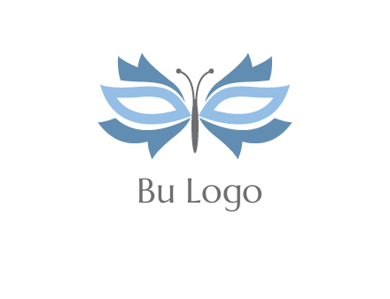 butterfly mask logo