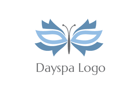 butterfly mask logo