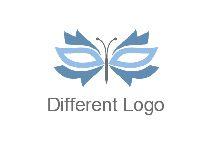 butterfly mask logo