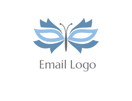 butterfly mask logo