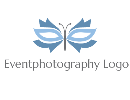 butterfly mask logo