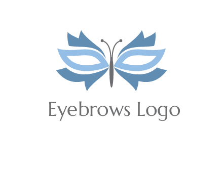 butterfly mask logo