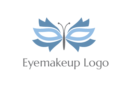 butterfly mask logo