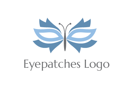 butterfly mask logo