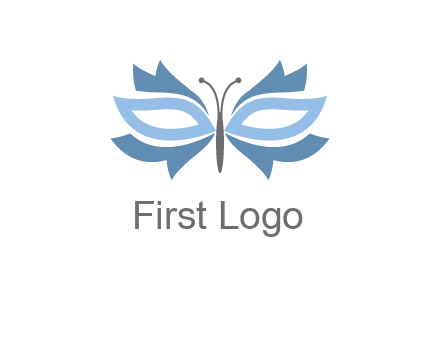 butterfly mask logo