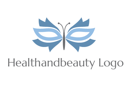 butterfly mask logo