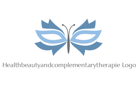 butterfly mask logo