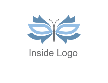 butterfly mask logo
