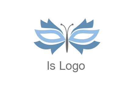 butterfly mask logo