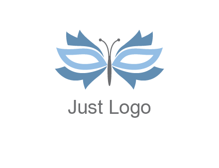butterfly mask logo