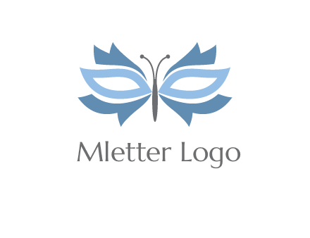 butterfly mask logo