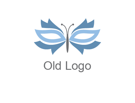butterfly mask logo