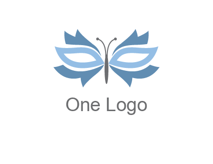 butterfly mask logo