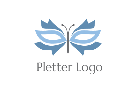 butterfly mask logo