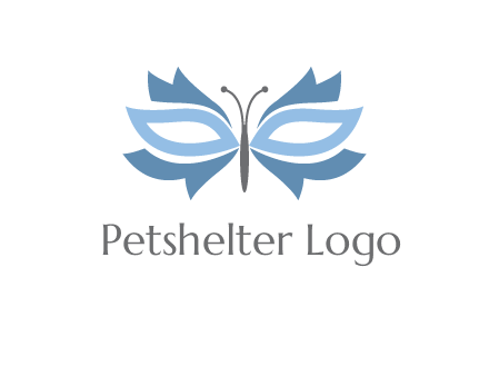 butterfly mask logo