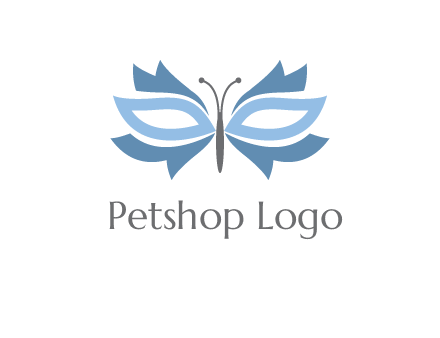butterfly mask logo