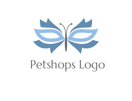 butterfly mask logo
