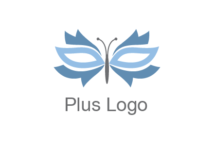 butterfly mask logo