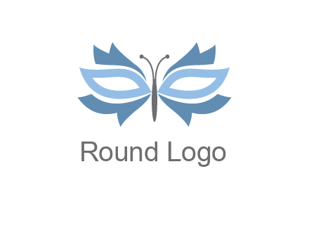 butterfly mask logo
